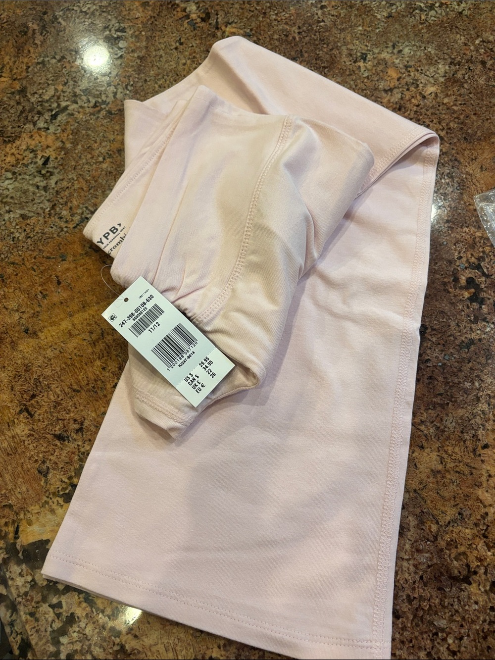 abercrombie kids Light Pink Leggings